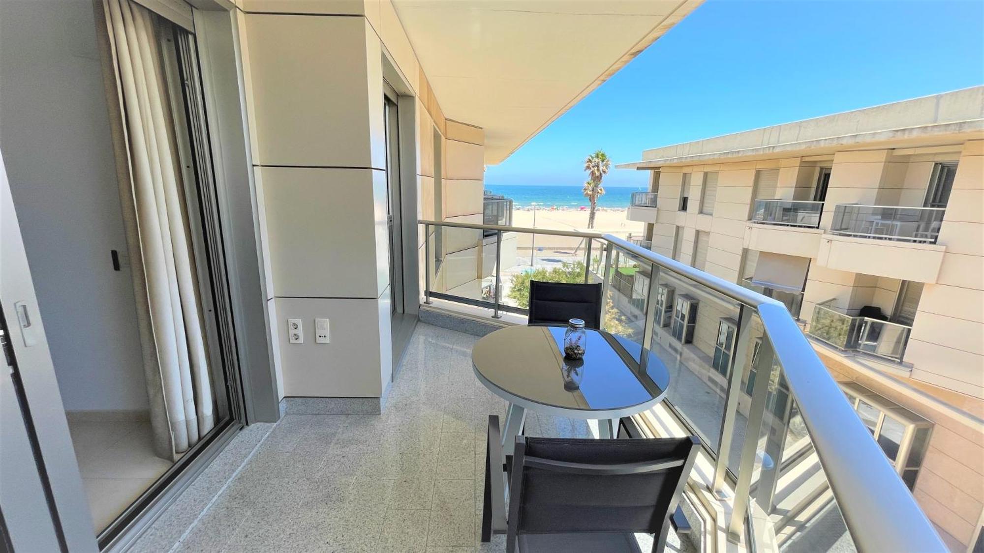 Beach Valencia Luxury A40-35 Apartment With Terrace And Sea Views Exteriér fotografie