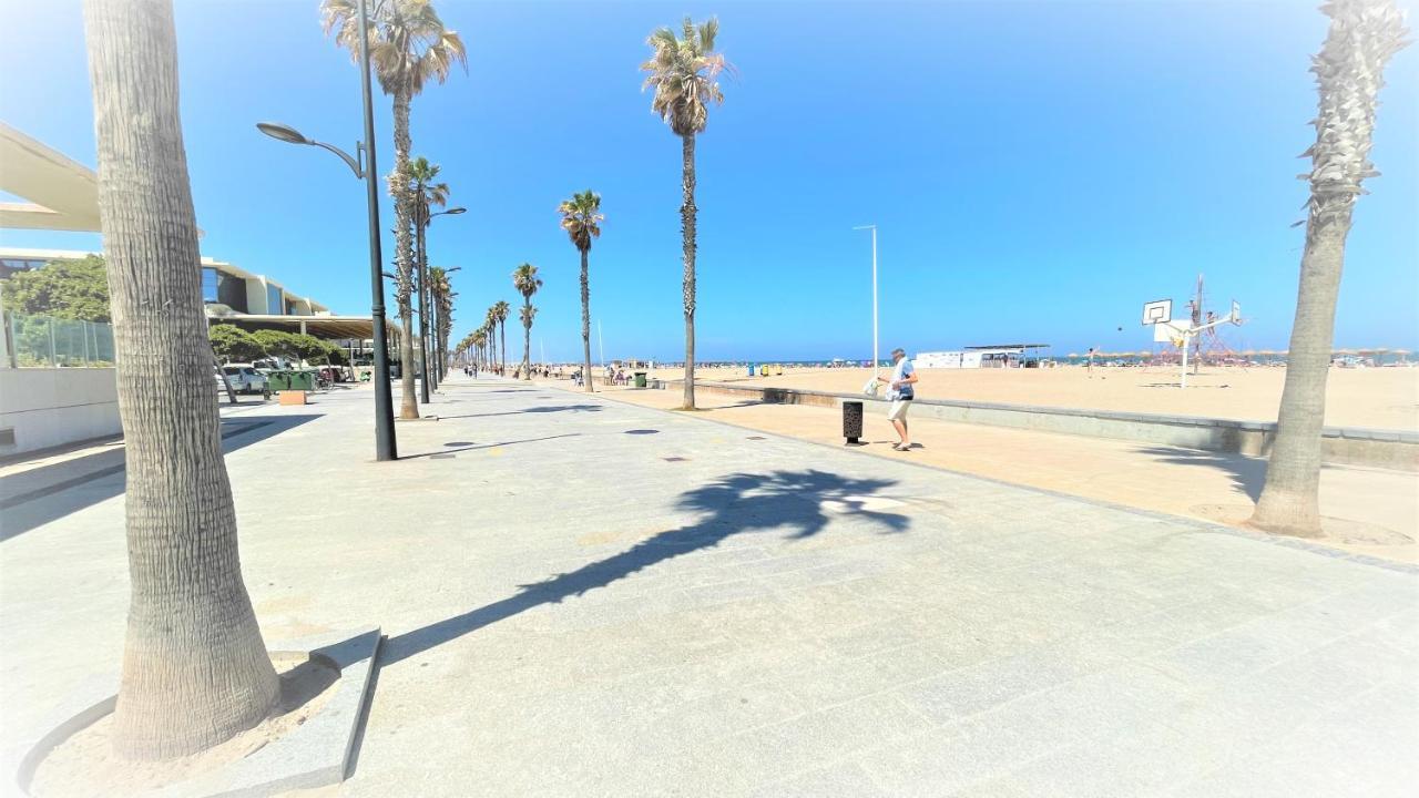 Beach Valencia Luxury A40-35 Apartment With Terrace And Sea Views Exteriér fotografie