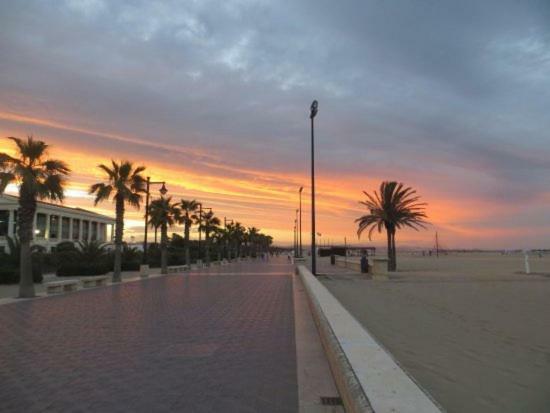 Beach Valencia Luxury A40-35 Apartment With Terrace And Sea Views Exteriér fotografie