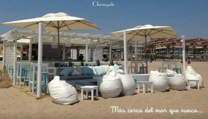 Beach Valencia Luxury A40-35 Apartment With Terrace And Sea Views Exteriér fotografie